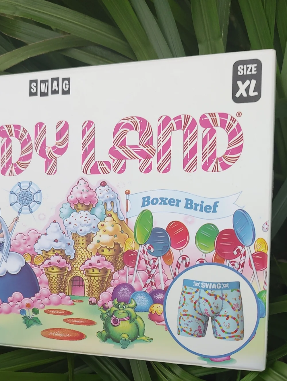 Swag Hasbro Candy Land Mens Novelty Boxers New Sealed In Box Size XL